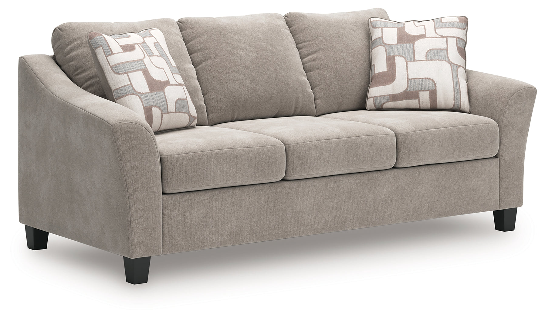Willarae Taupe Queen Sofa Sleeper