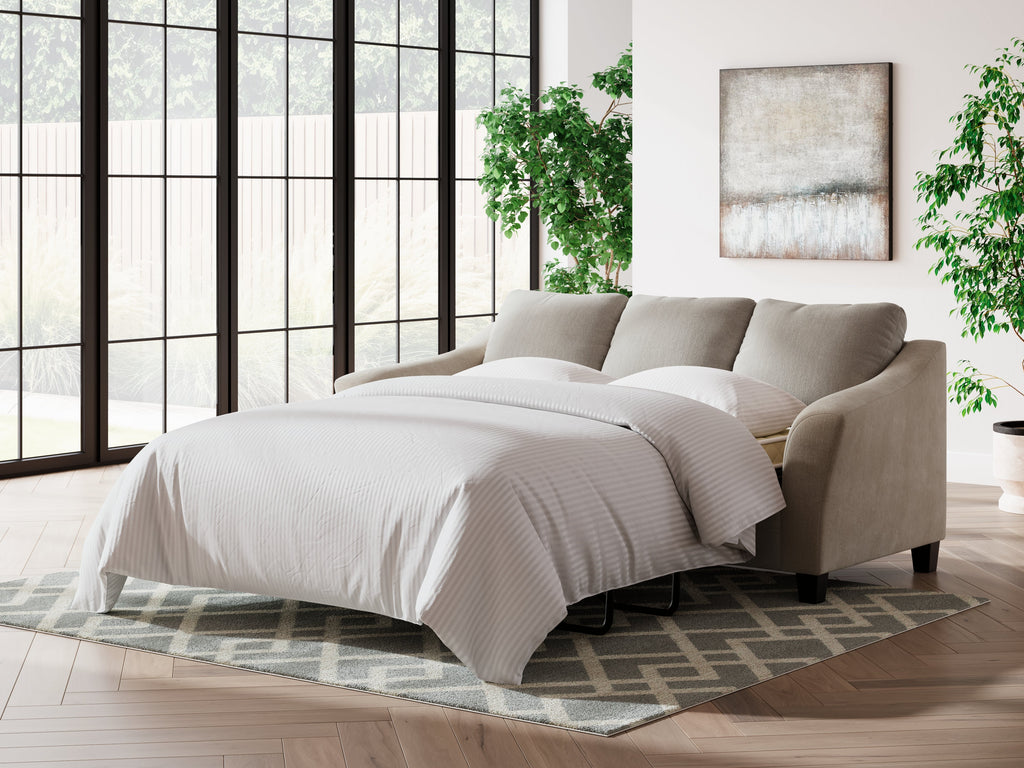 Willarae Taupe Queen Sofa Sleeper