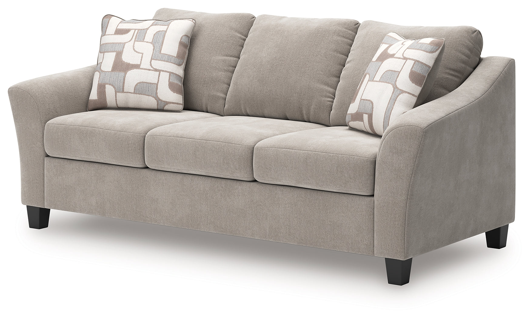 Willarae Taupe Queen Sofa Sleeper