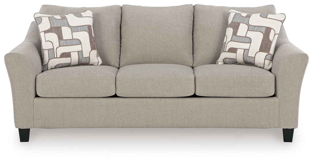 Willarae Taupe Sofa, Oversized Chair and Ottoman