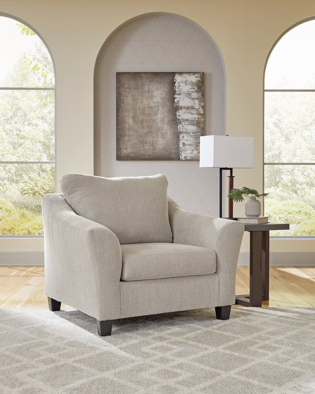 Willarae Taupe Sofa, Oversized Chair and Ottoman