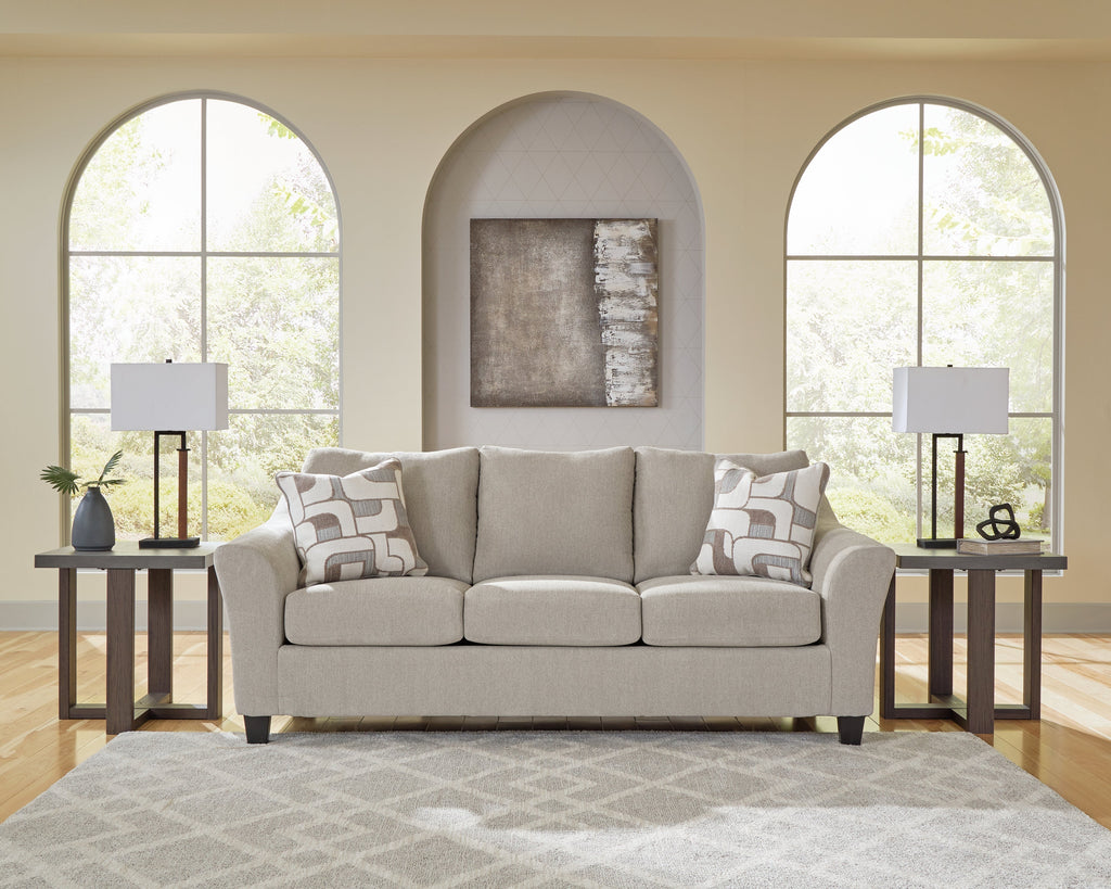 Willarae Taupe Sofa, Oversized Chair and Ottoman