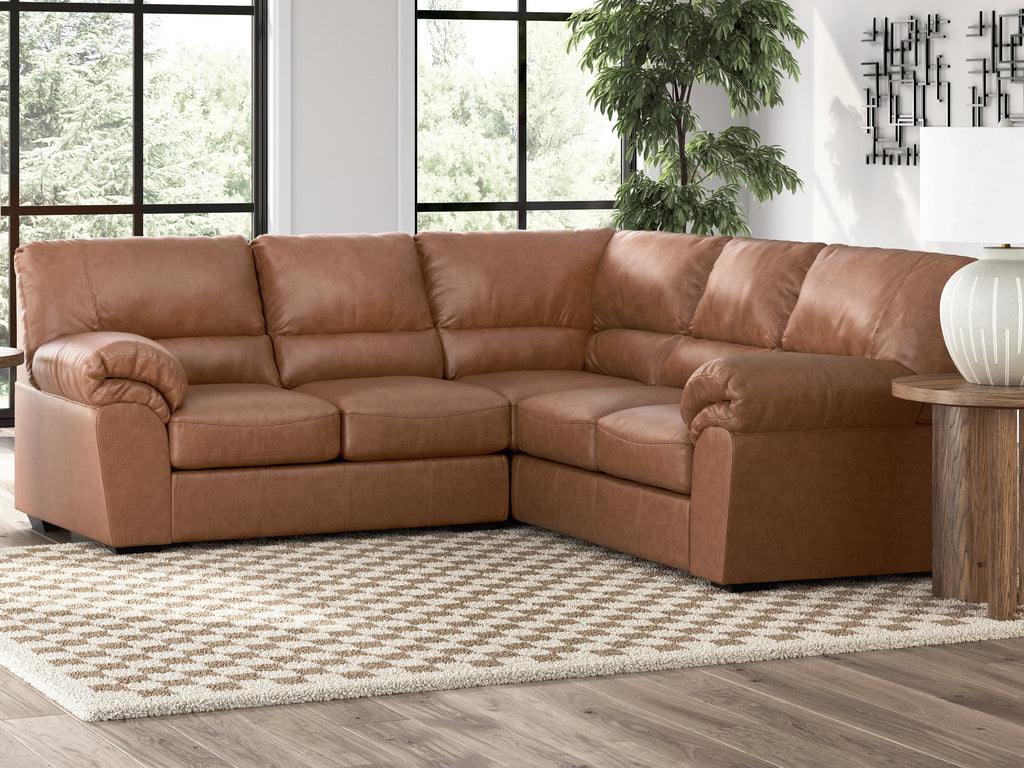 WillowBend Caramel 2-Piece Sectional