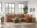 WillowBend Caramel 3-Piece L Shaped Sectional