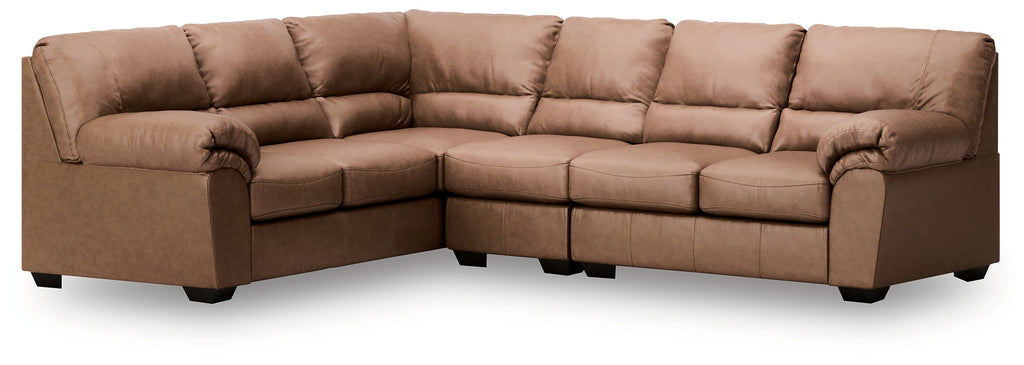 WillowBend Caramel 3-Piece Sectional
