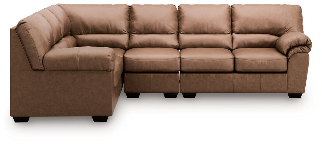 WillowBend Caramel 3-Piece Sectional