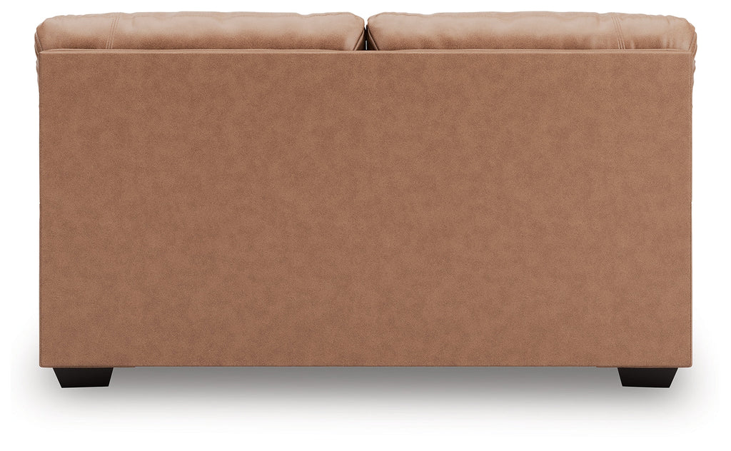 WillowBend Caramel Loveseat