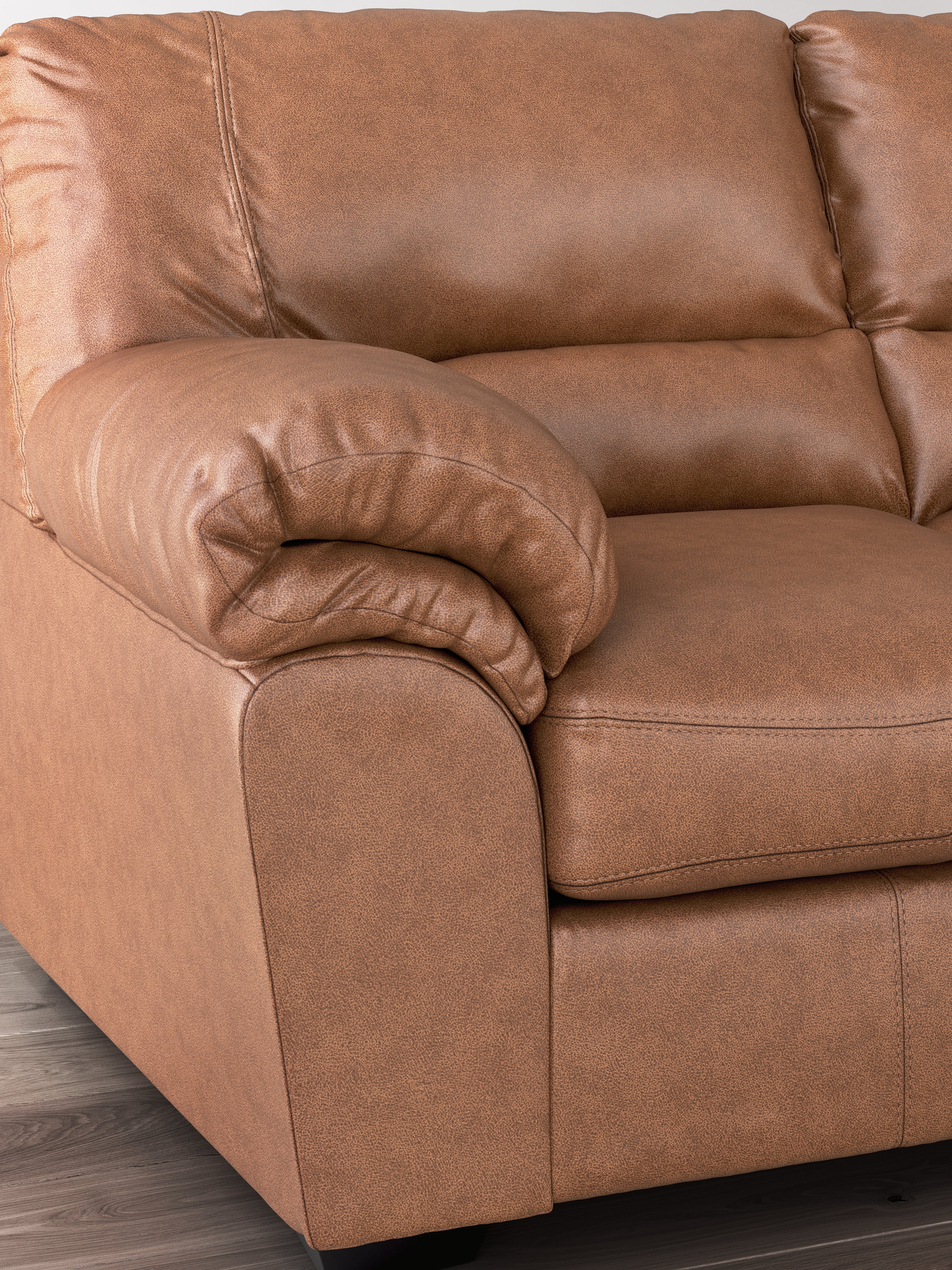 WillowBend Caramel Loveseat