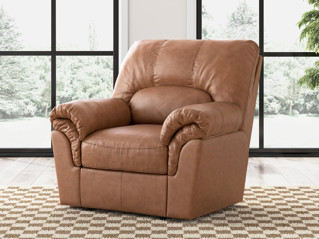 WillowBend Caramel Rocker Recliner