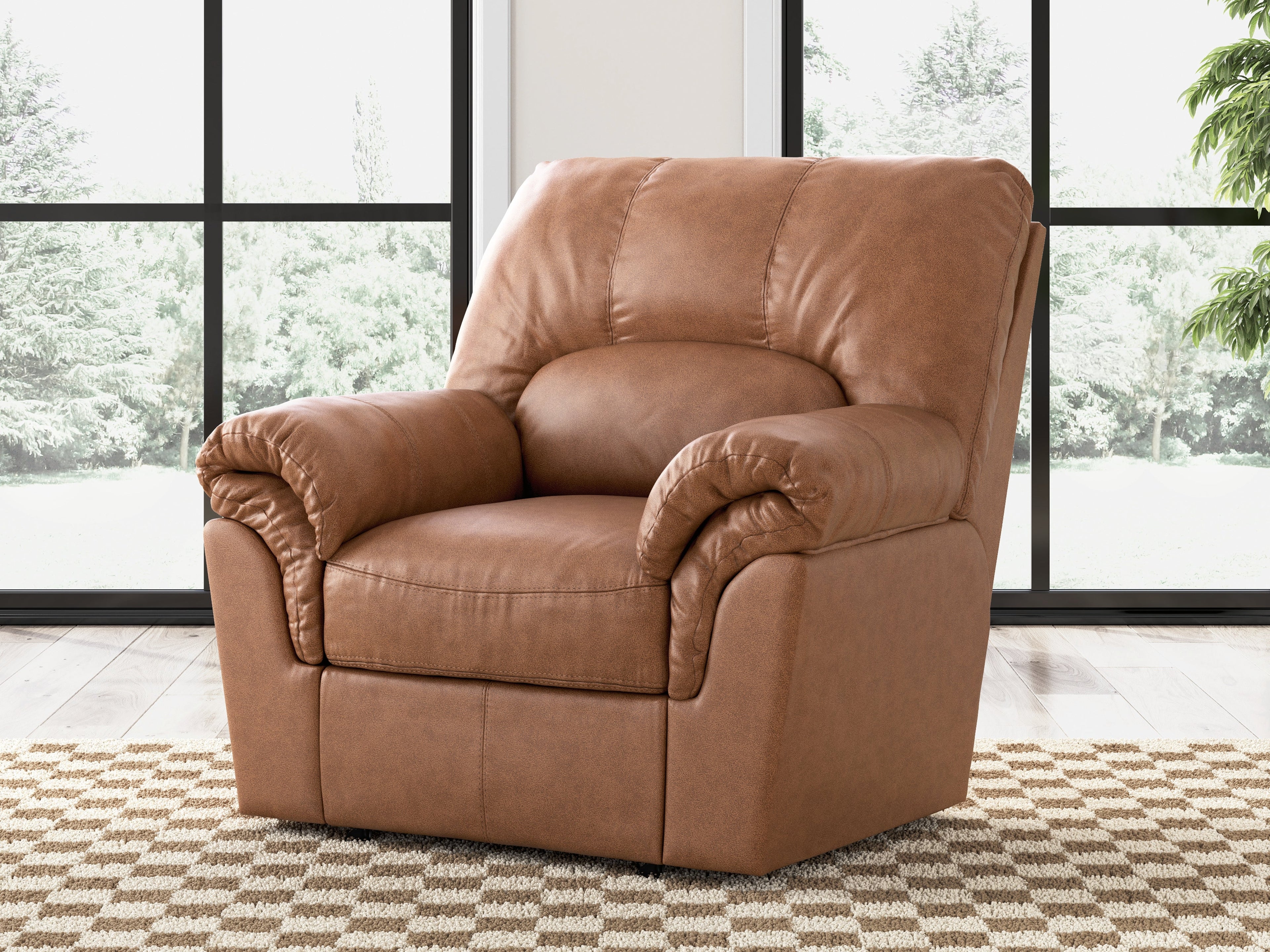 WillowBend Caramel Rocker Recliner