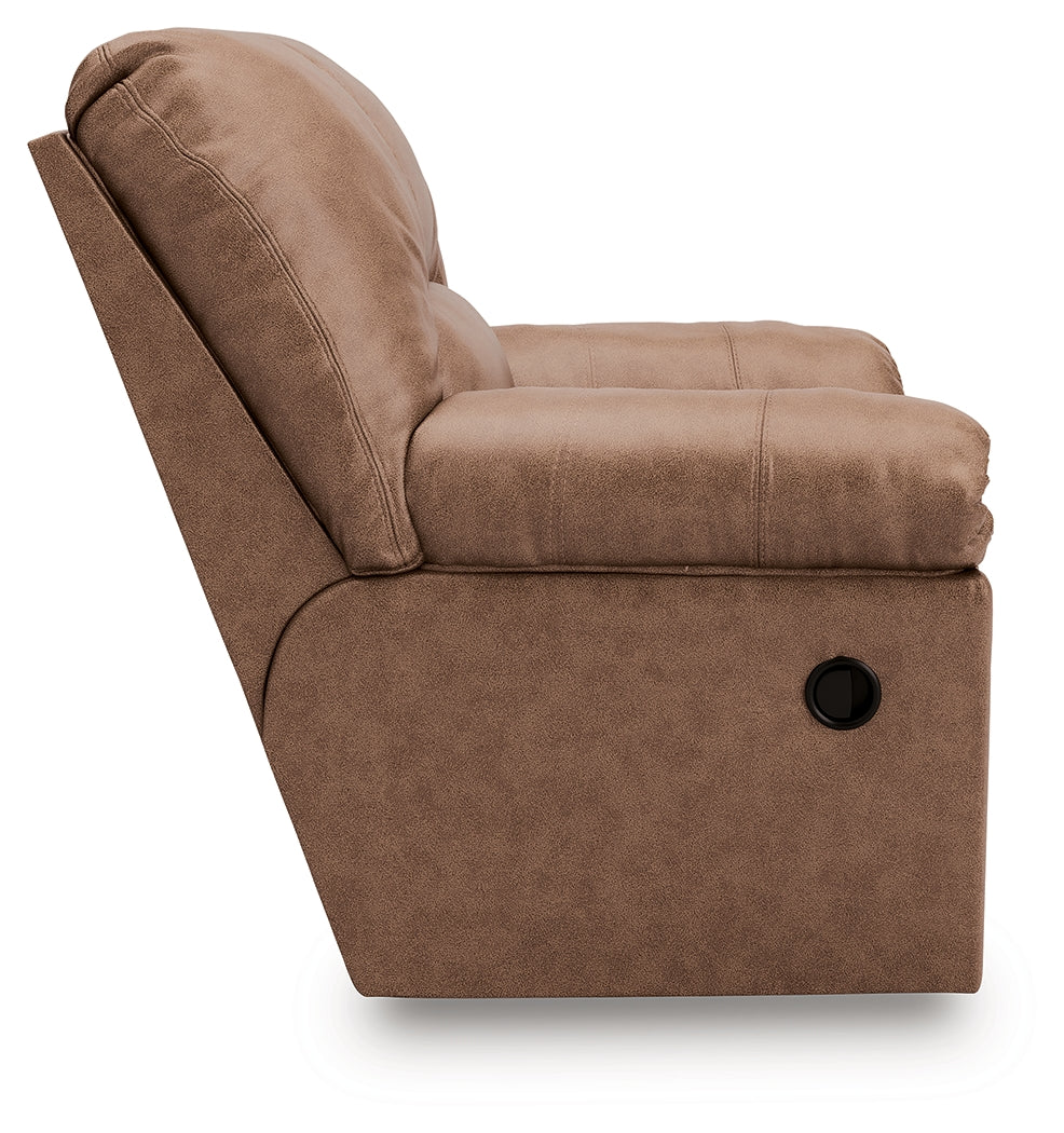 WillowBend Caramel Rocker Recliner