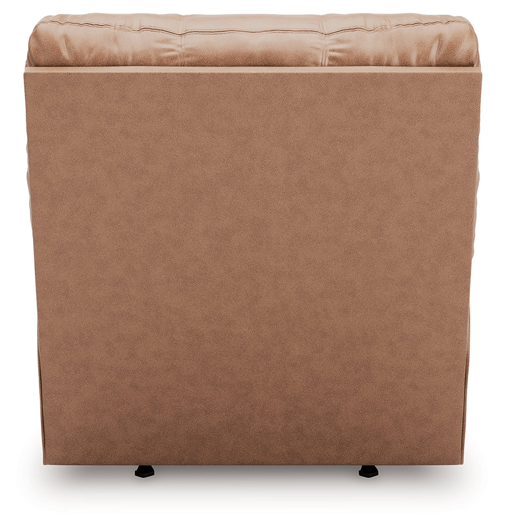 WillowBend Caramel Rocker Recliner