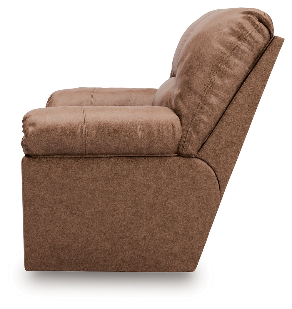 WillowBend Caramel Rocker Recliner