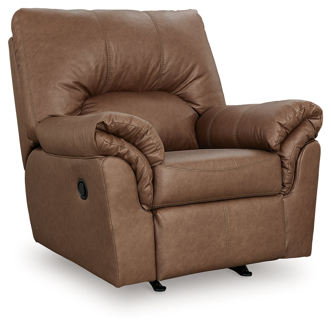 WillowBend Caramel Sofa, Loveseat and Recliner