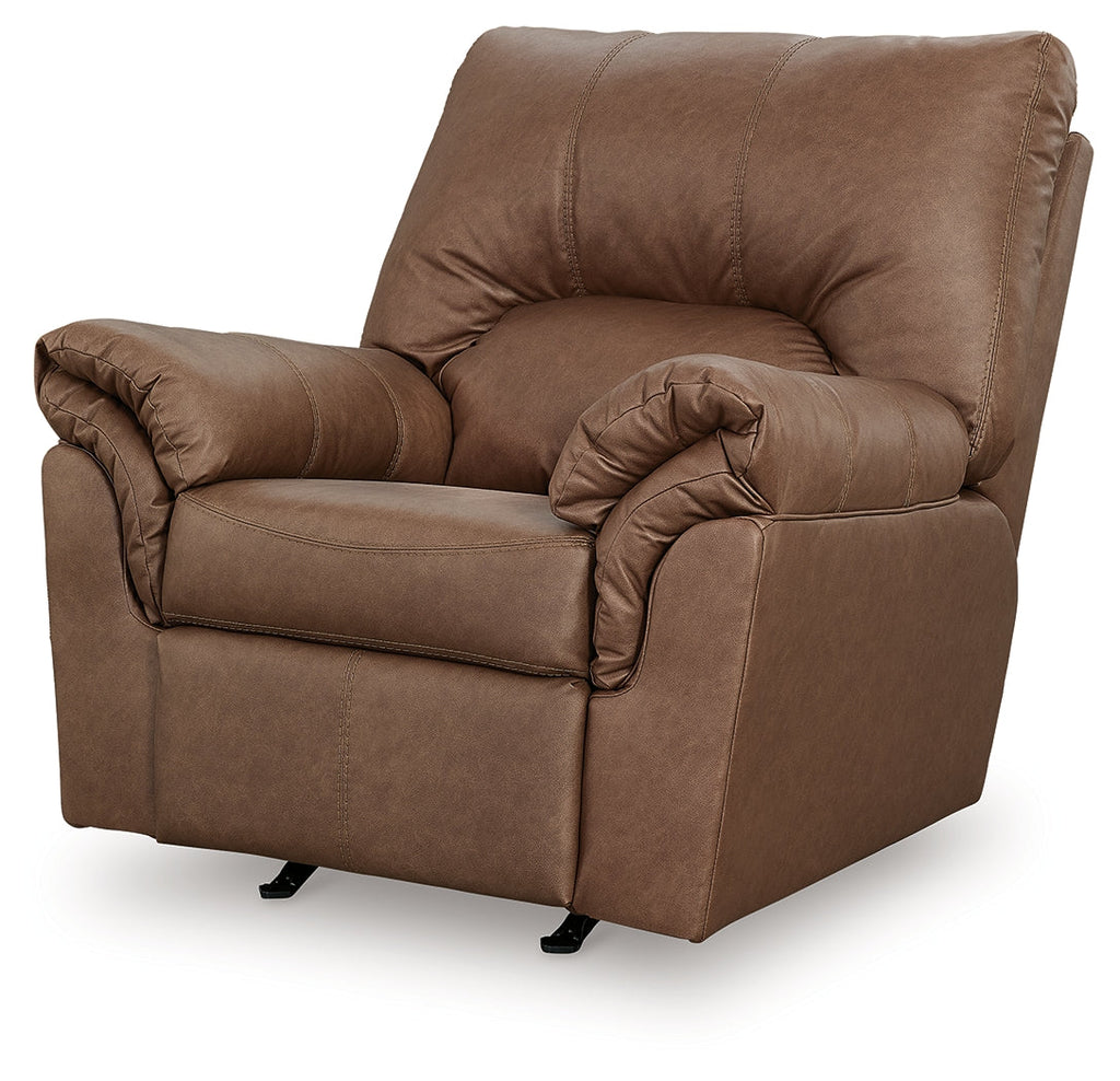 WillowBend Caramel Sofa, Loveseat and Recliner