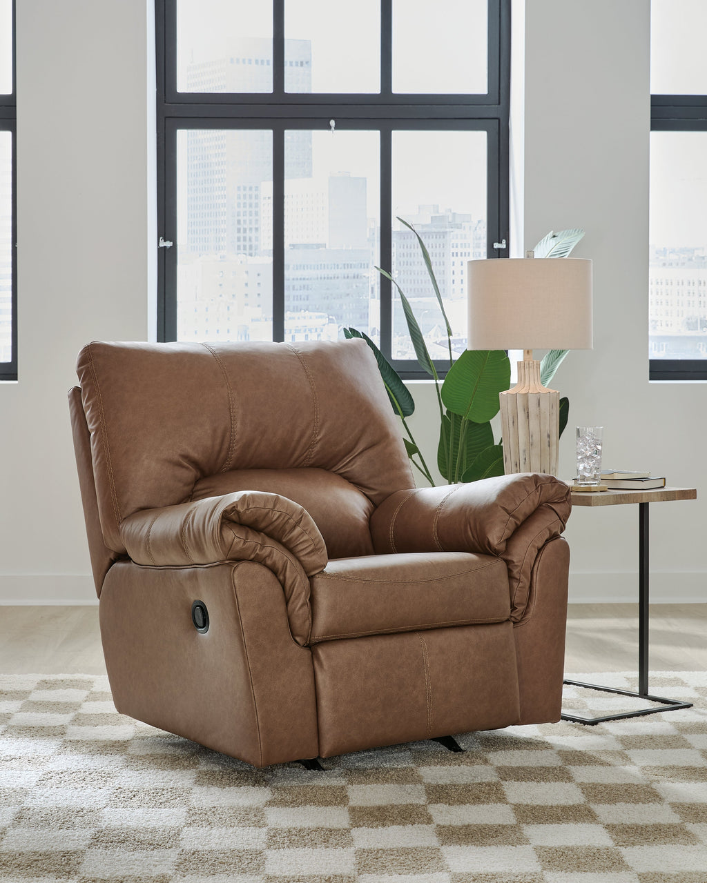WillowBend Caramel Sofa, Loveseat and Recliner