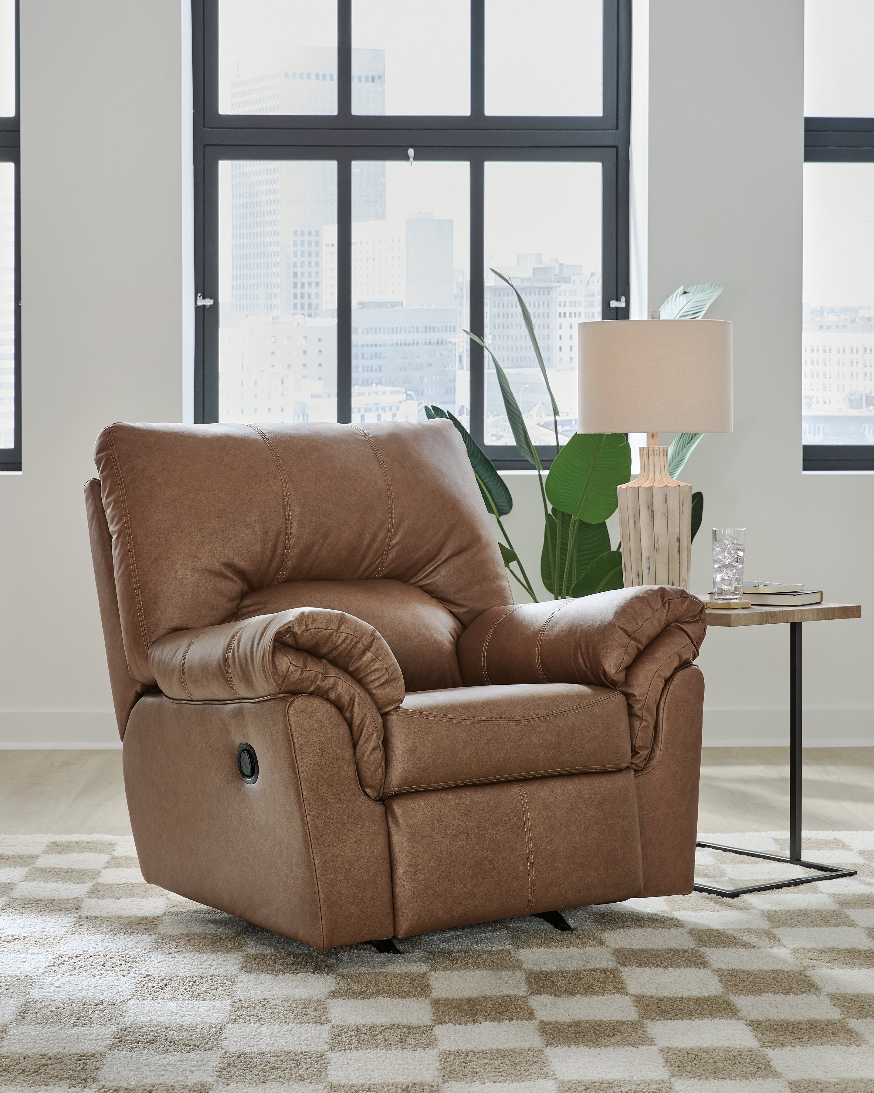 WillowBend Caramel Sofa, Loveseat and Recliner