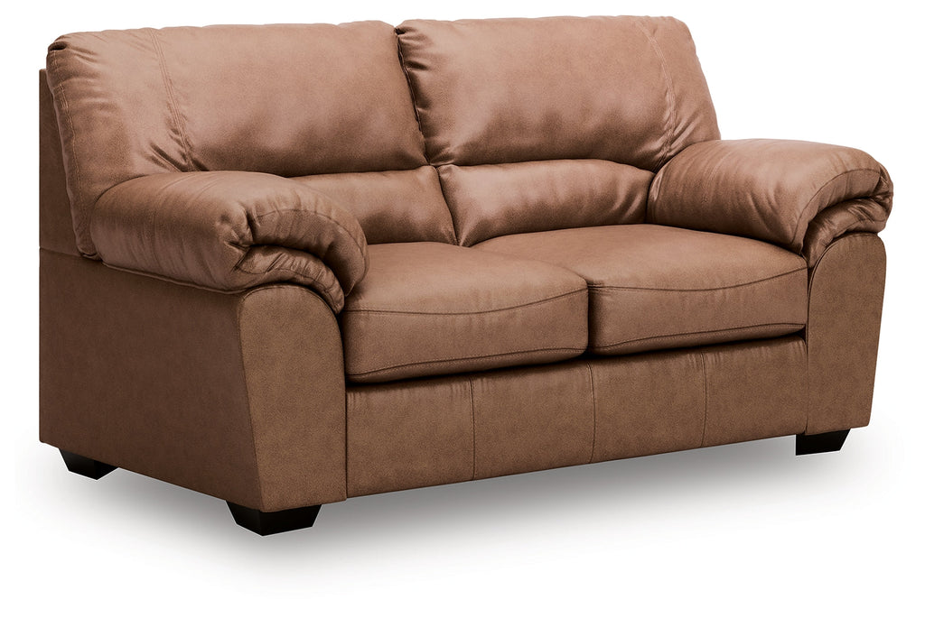 WillowBend Caramel Sofa and Loveseat