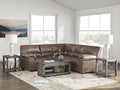 WillowBend Umber 2-Piece L Shaped Sectional