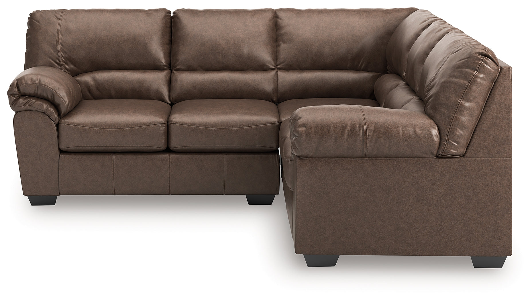 WillowBend Umber 2-Piece L Shaped Sectional