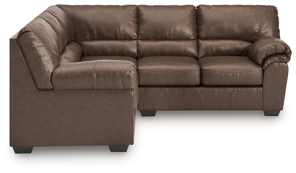 WillowBend Umber 2-Piece Sectional