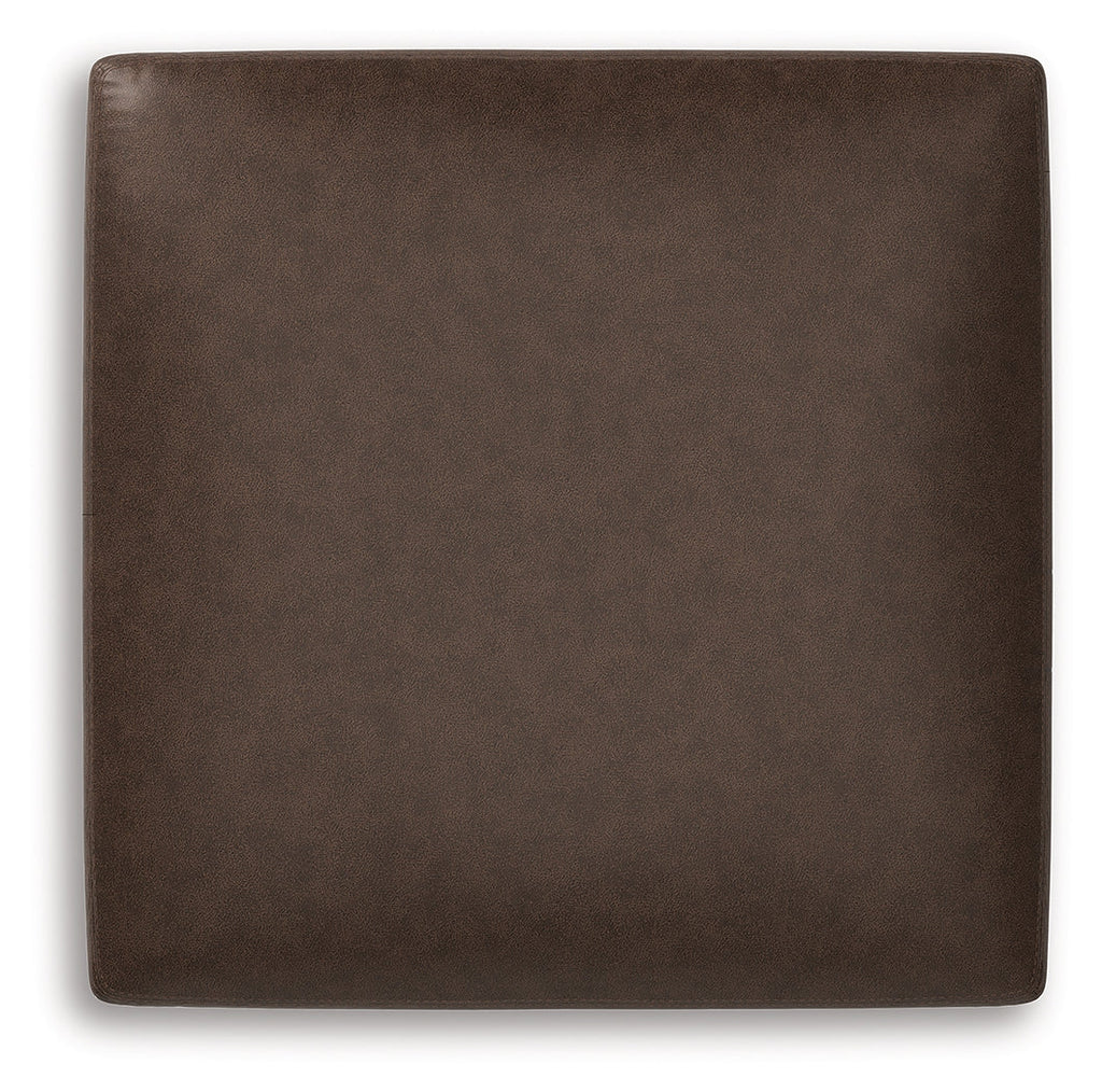 WillowBend Umber Oversized Accent Ottoman