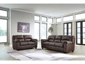 WillowBend Umber Sofa and Loveseat