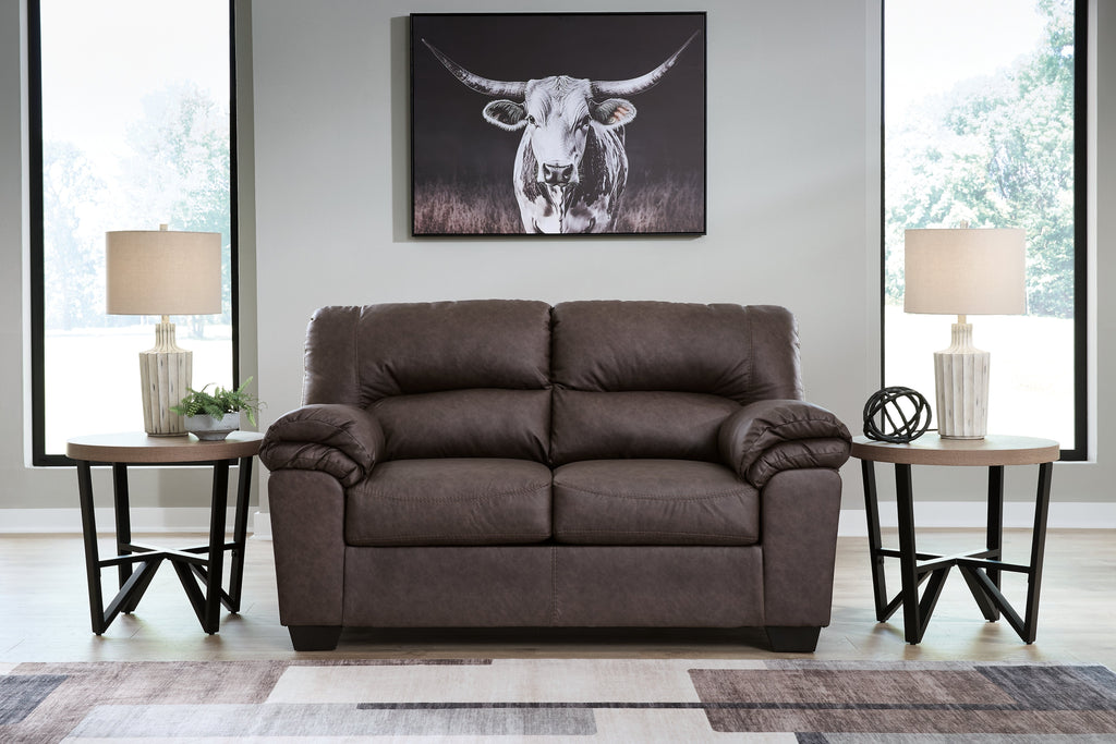 WillowBend Umber Sofa and Loveseat