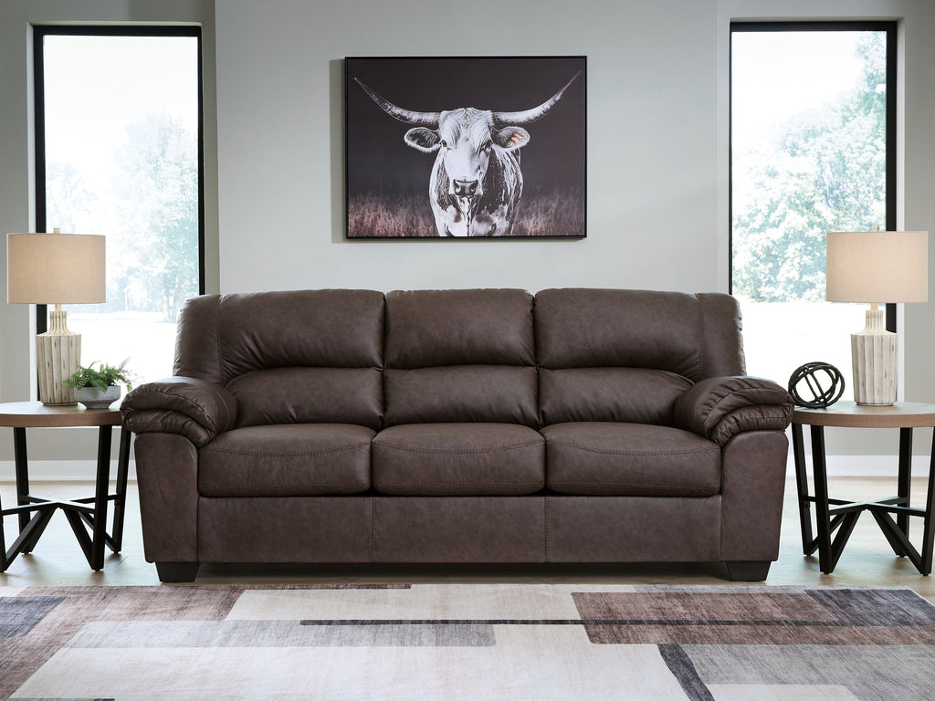 WillowBend Umber Sofa and Loveseat