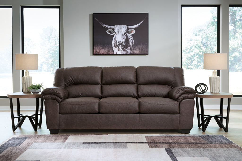 WillowBend Umber Sofa and Loveseat