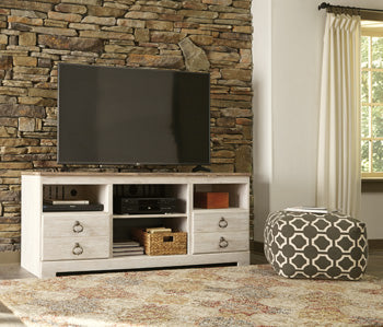 Willowton 64" TV Stand w/ Fireplace Option