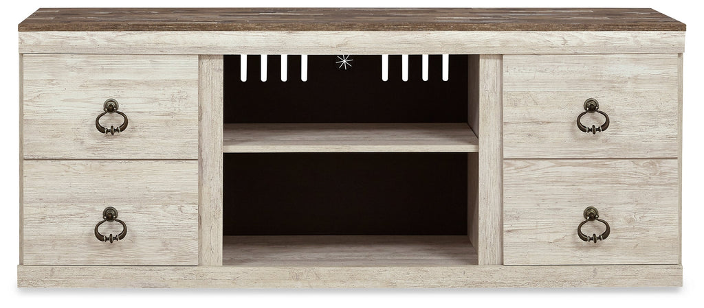 Willowton Whitewash 60" TV Stand