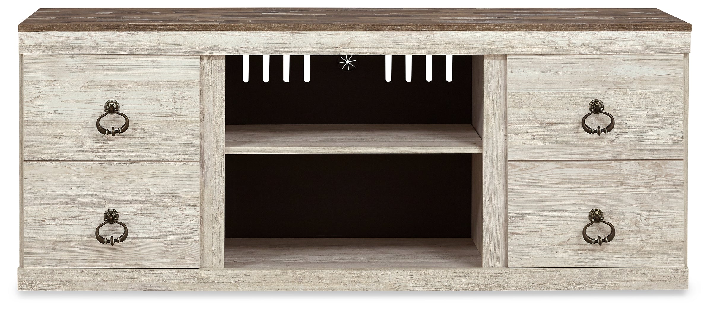Willowton Whitewash 60" TV Stand