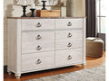 Willowton Whitewash Dresser