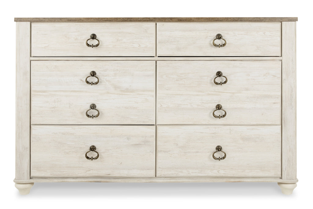 Willowton Whitewash Dresser
