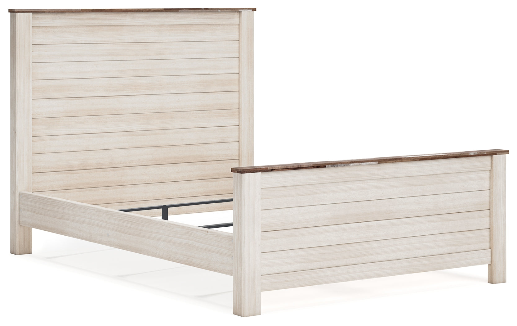 Willowton Whitewash Queen Panel Bedroom Set