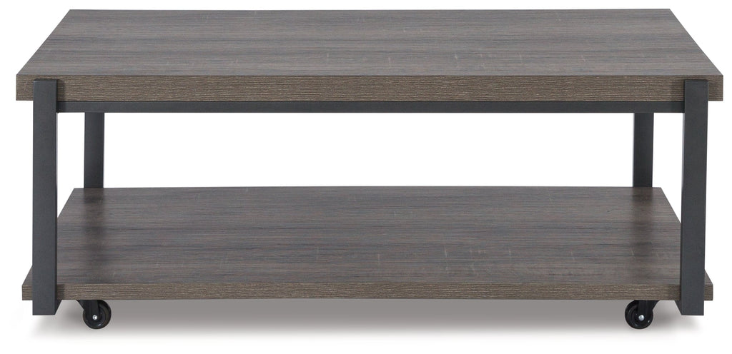Wilmaden Gray/Black Table (Set of 3)