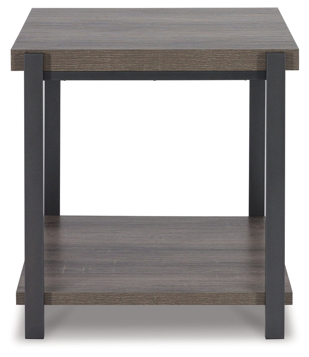 Wilmaden Gray/Black Table (Set of 3)