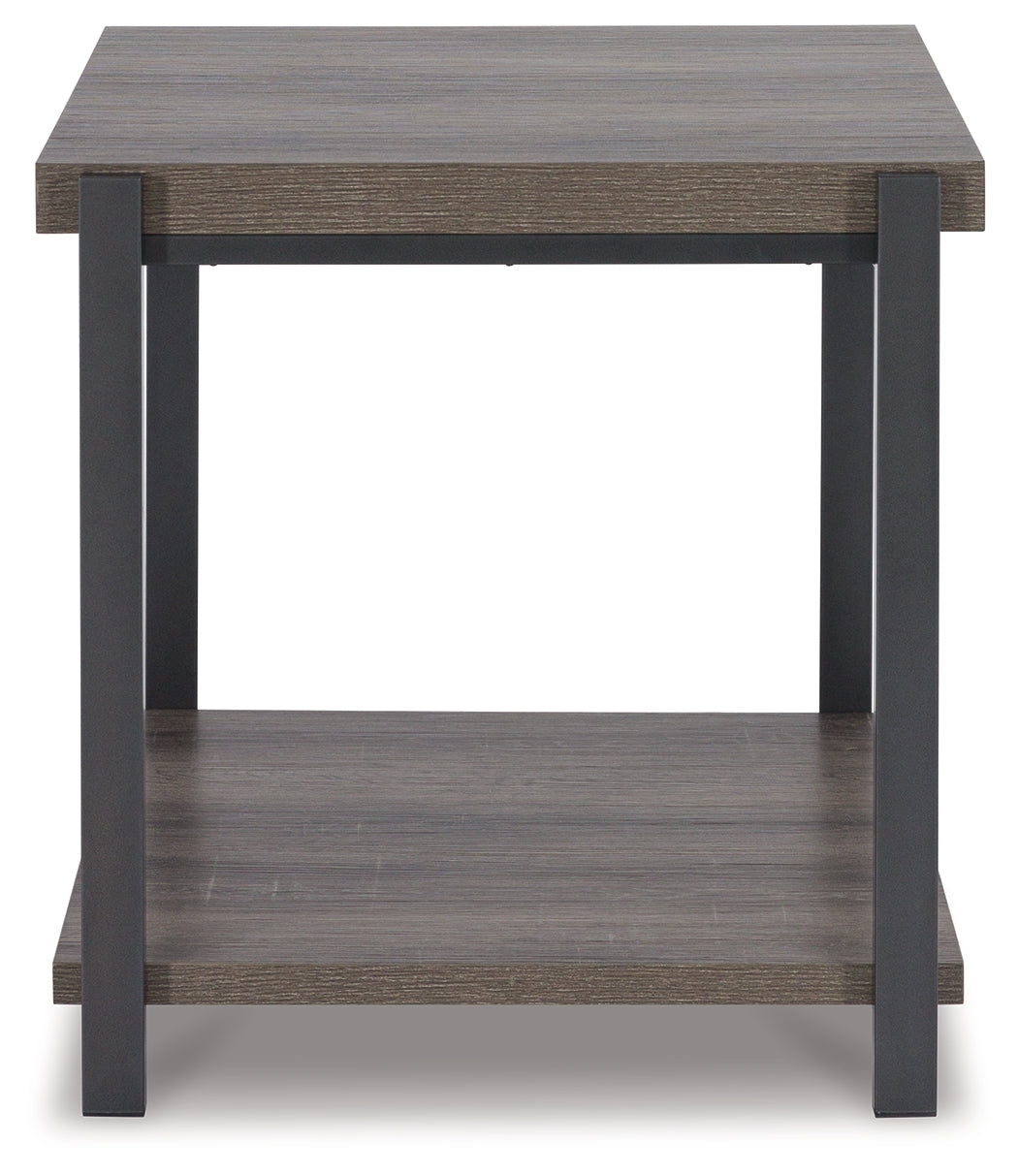 Wilmaden Gray/Black Table (Set of 3)