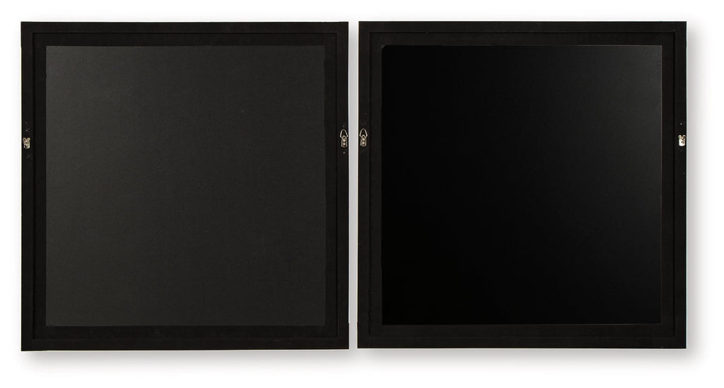 Winbrook Gray/Tan/Gold Finish Wall Art Set (Set of 2)