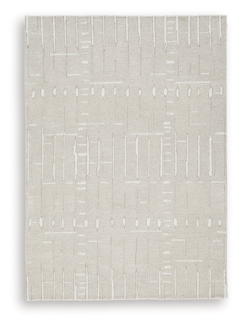 Wolbert Tan/Ivory Medium Rug