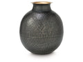 Woody Pewter/Gold Vase