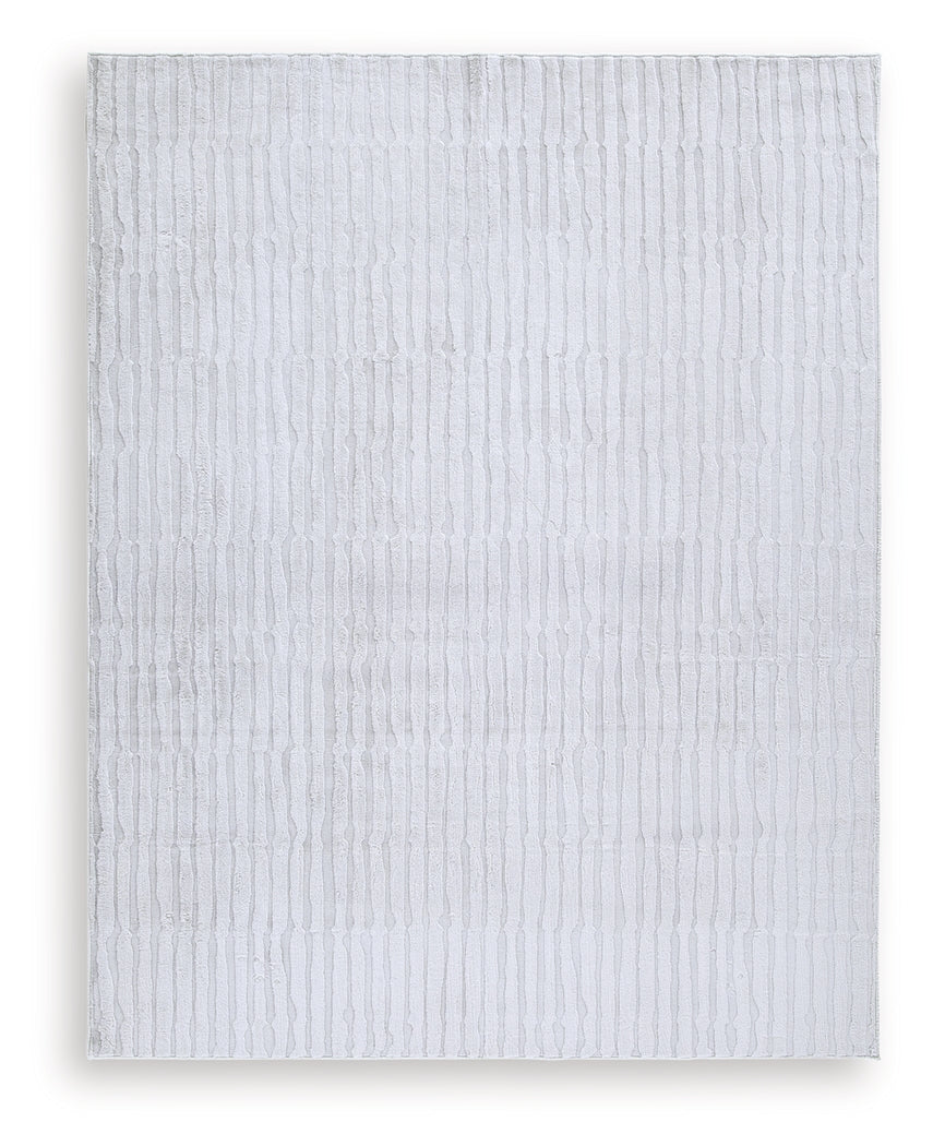Worthley Gray Washable Large Rug