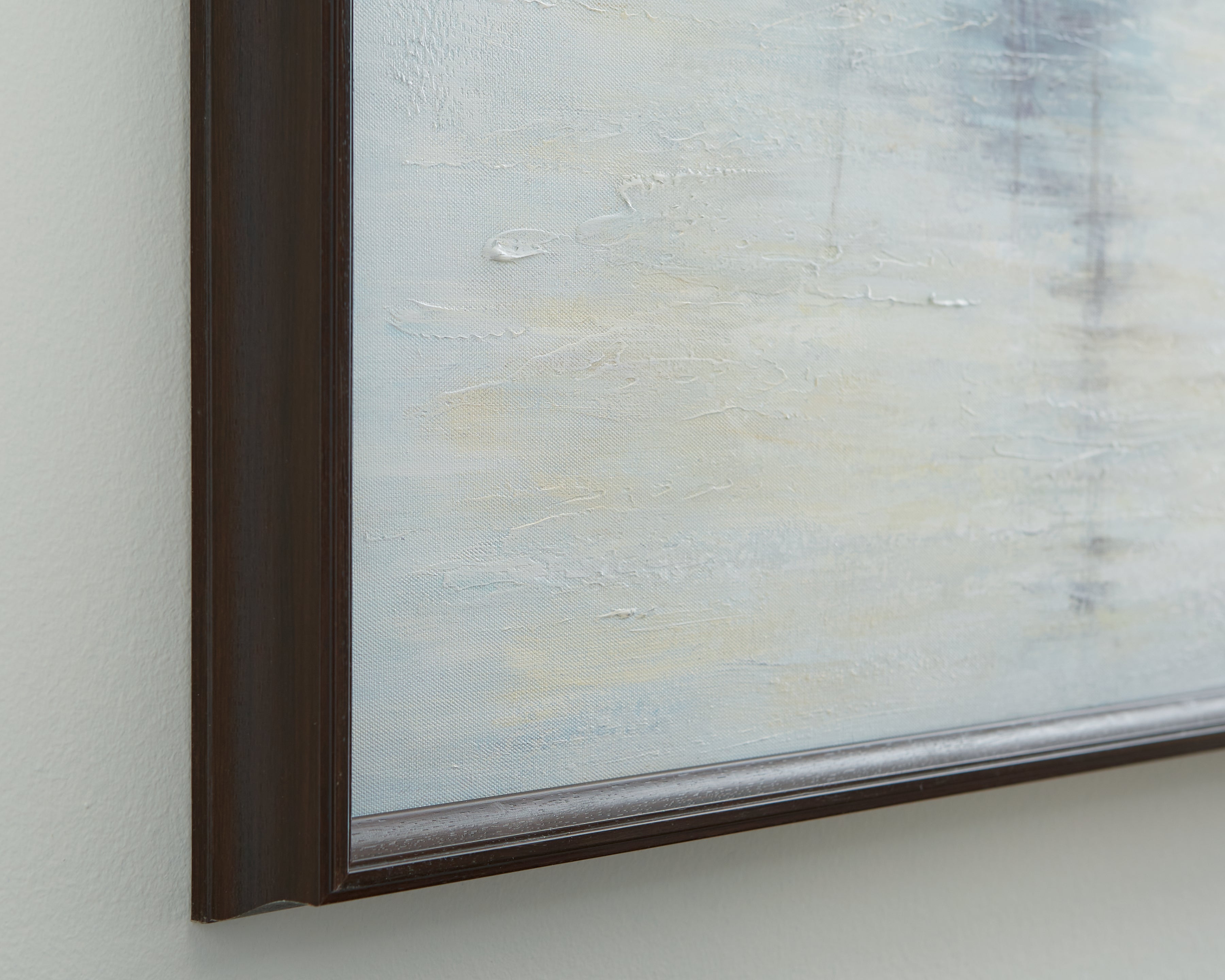 Worthney Blue/White/Brown Wall Art