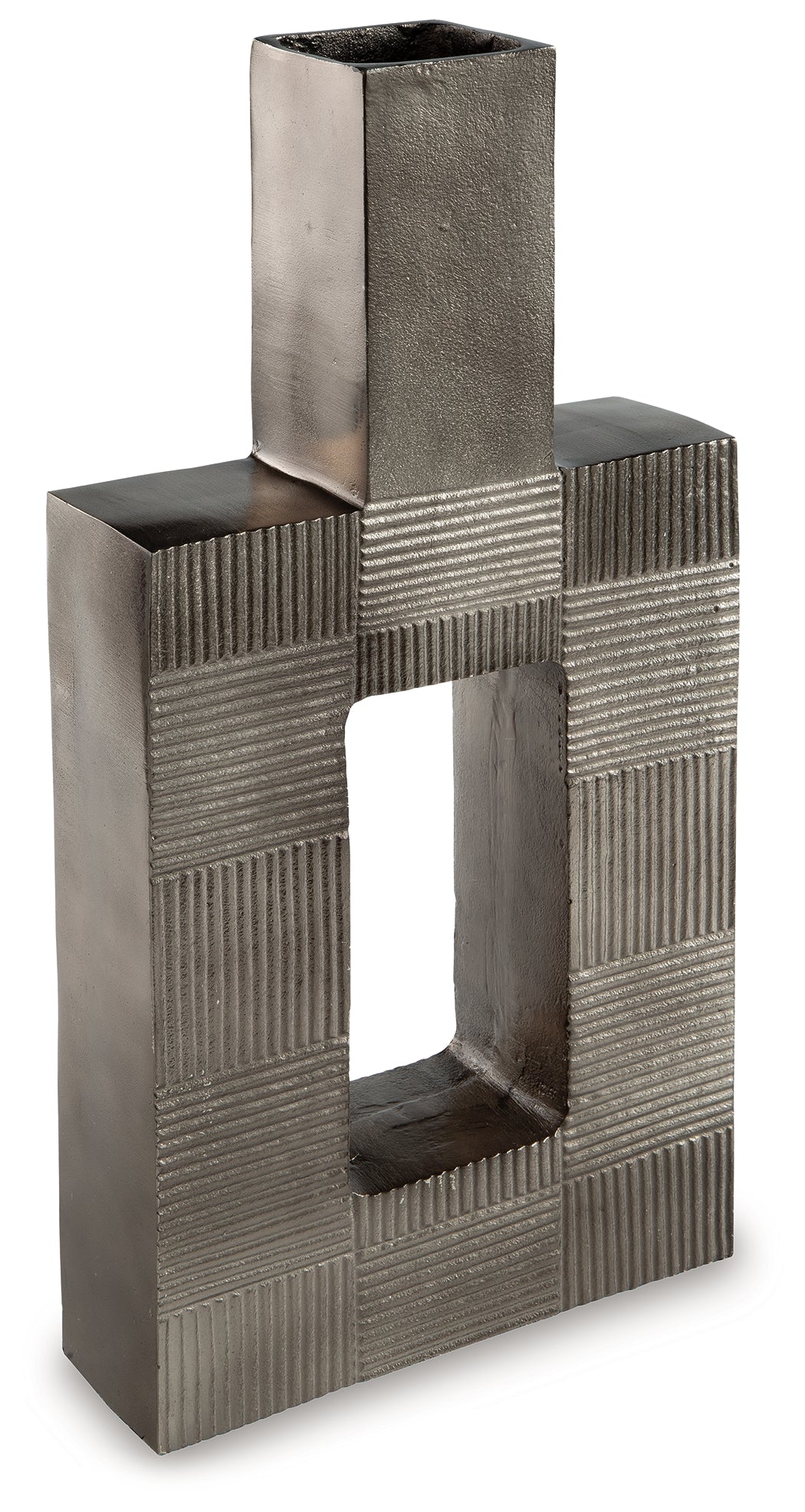 Wrengrove Antique Nickel Finish Vase
