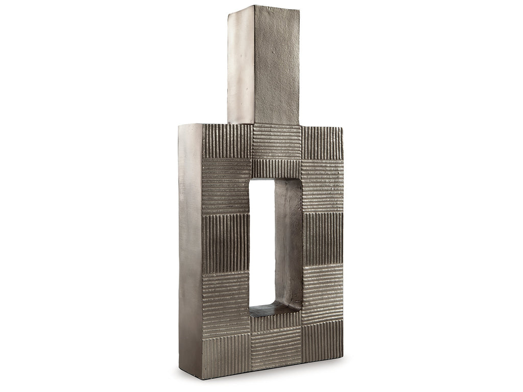 Wrengrove Antique Nickel Finish Vase