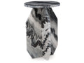 Wrenlane Black/White/Taupe Accent Table