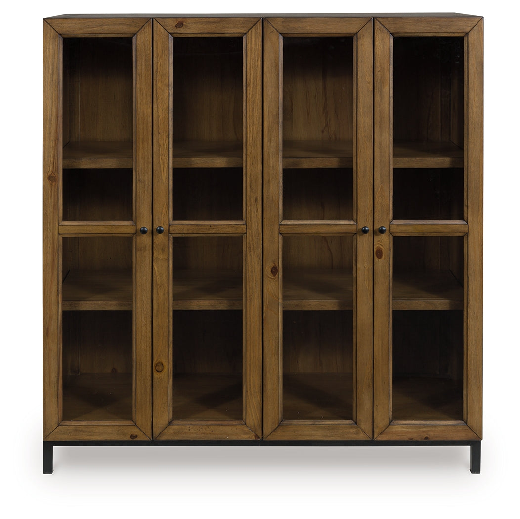 Wrenridge Gray Brown Accent Cabinet