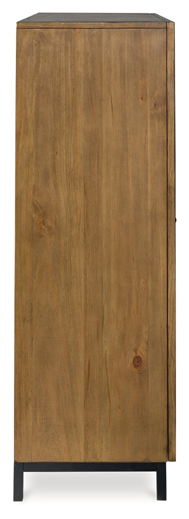Wrenridge Gray Brown Accent Cabinet