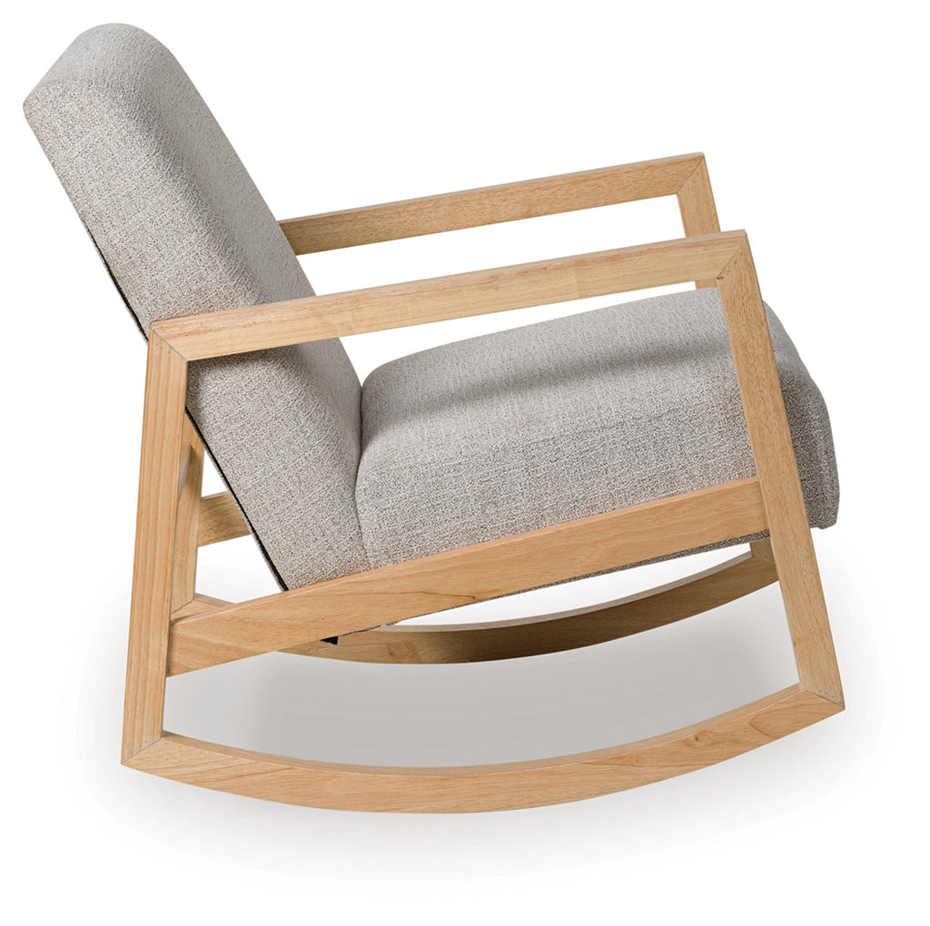 Wychworth Gray/Natural Accent Chair